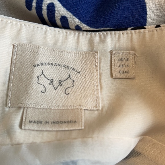 Vanessa Virginia Anthropologie swing dress size 14 - Picture 7 of 7